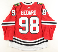 Connor Bedard Signed Blackhawks Adidas Authentic Jersey (PSA) at PristineAuction.com