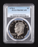 1978-S Eisenhower Silver Dollar (PCGS PR69DCAM) at PristineAuction.com