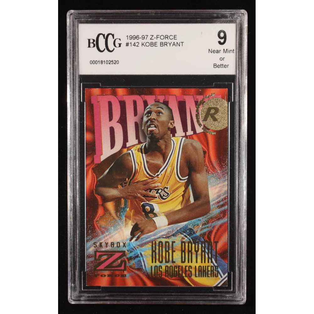 Kobe Bryant 1996-97 Z-Force #142 RC (BCCG 9) at PristineAuction.com