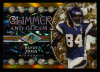 Randy Moss 2025 Topps Resurgence Glimmer and Gleam Gold Wave #GG14 #1/50 at PristineAuction.com