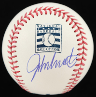 John Smoltz Signed OML Hall Of Fame Logo Baseball (Beckett) at PristineAuction.com