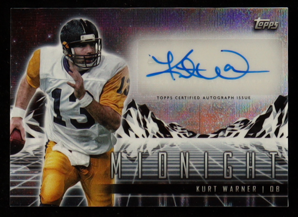 Kurt Warner 2024 Topps Midnight Horizon Signatures #HZSKW