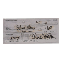 Charles Manson Signed Check (ACOA) at PristineAuction.com