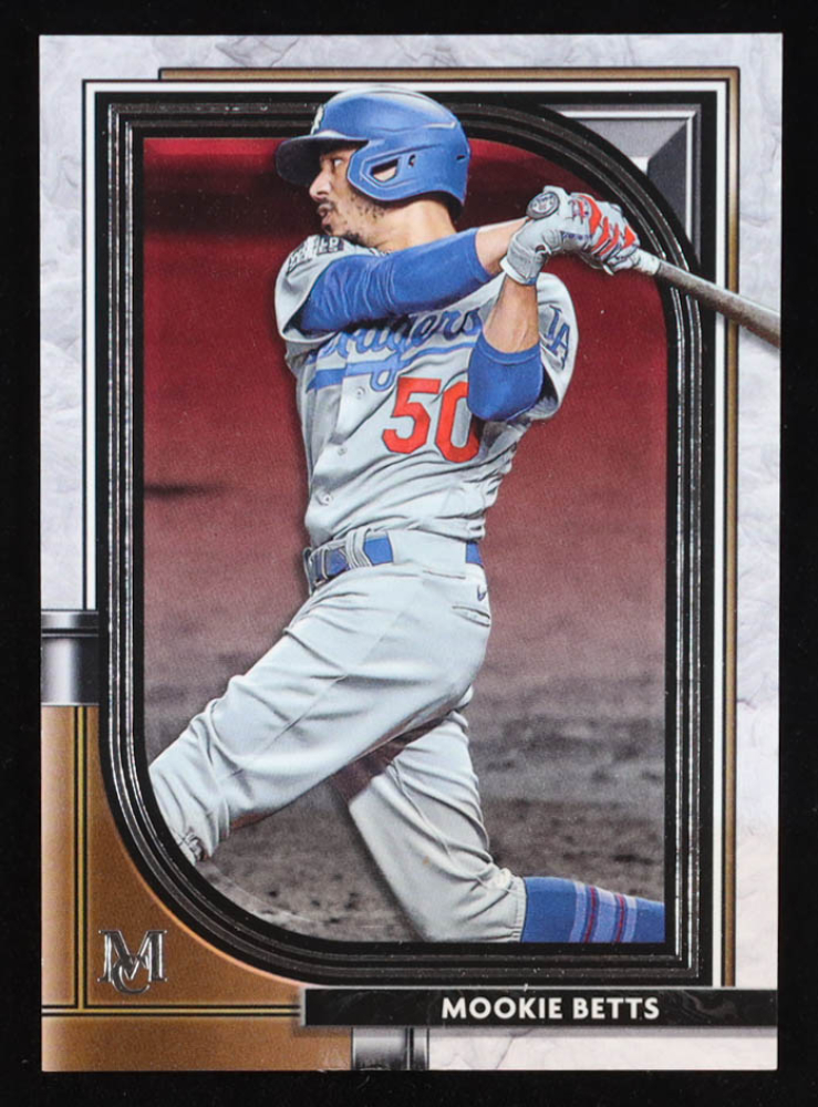 Mookie Betts 2021 Topps Museum Collection #40