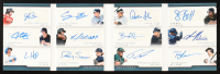 Judge / Bregman / Benintendi / Zimmer / Bellinger / Swanson / Barreto / Happ / Bell / Brinson / Mancini / Moncada 2017 Panini National Treasures 12 Signature Booklet #1 #4/10 at PristineAuction.com