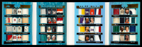 Ruth / Williams/ Mantle / Brady / Marino / Namath / Bryant / Curry / Bird / Messi / Ali / Nicklaus / Tyson 2023 Leaf Magnificent Collection Platinum Holifoil #MC5 #4/5 at PristineAuction.com