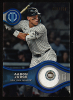 Aaron Judge 2025 Topps Tribute Stamp of Approval Relics Blue #SOAAJ #59/150 at PristineAuction.com