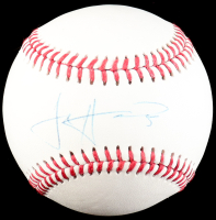 Josh Harrison Signed OML Baseball (MLB) at PristineAuction.com