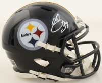 Minkah Fitzpatrick Signed Steelers Speed Mini Helmet (TSE) at PristineAuction.com