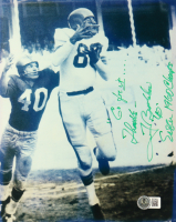 Tom Brookshier Signed Eagles 8x10 Photo Inscribed "Go For It.... Thanks-" & "Eagles 1960 Champs" (Beckett) at PristineAuction.com