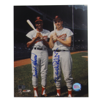 Brooks Robinson & Frank Robinson Signed Orioles 8x10 Photo (AIV) at PristineAuction.com
