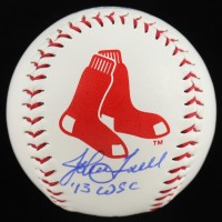 John Farrell Signed OML Red Sox Logo Baseball Inscribed "'13 WSC" (AWM) at PristineAuction.com
