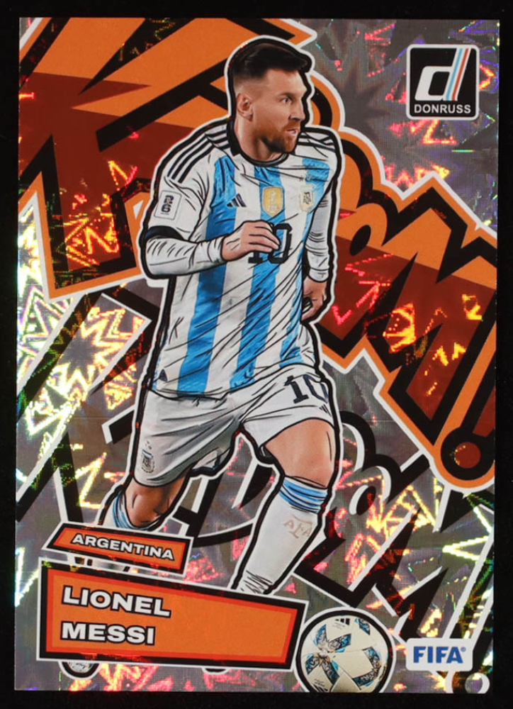 Lionel Messi 2023-24 Donruss Kaboom #1