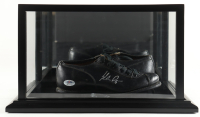 Nolan Ryan Signed Set of (2) Vintage Leather Baseball Cleats With Display Case (PSA) at PristineAuction.com