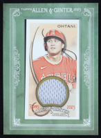 Shohei Ohtani 2023 Topps Allen and Ginter Mini Framed Relics #MFRSO at PristineAuction.com