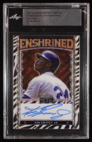 Ken Griffey Jr. 2022 Leaf Metal Baseball Enshrined Wave Zebra Pre-Production Proof #1/1 (Leaf) at PristineAuction.com