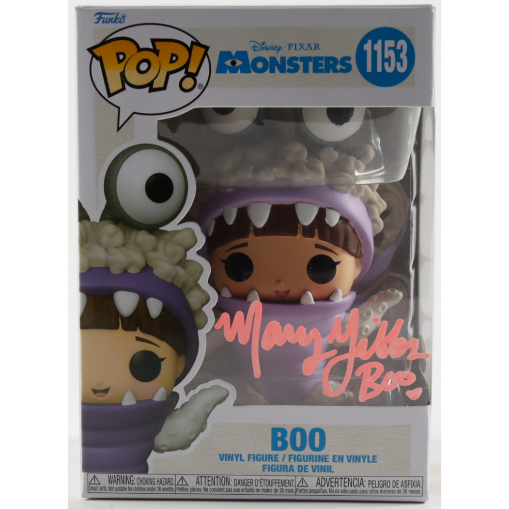 Mary Gibbs Signed "Monster's Inc." #1153 Funko Pop! Inscribed "Boo" (JSA) at PristineAuction.com