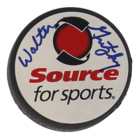 Walter Gretzky Signed Hockey Puck (Beckett) at PristineAuction.com