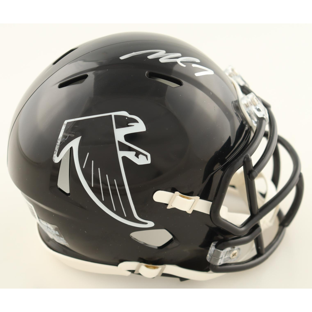 Michael Vick Signed Falcons Speed Mini Helmet (Beckett) at PristineAuction.com