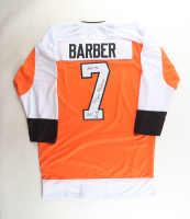 Bill Barber Signed Jersey Inscribed "HOF 90" & "SCC 74 & 75" (JSA) at PristineAuction.com