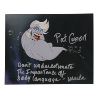 Pat Carroll Signed "The Little Mermaid" 8x10 Photo with Movie Quote Inscription (JSA) at PristineAuction.com