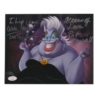 Pat Carroll Signed "The Little Mermaid" 8x10 Photo Inscribed "I Hug You With My Tentacles" & "Oceans of Love" (JSA) at PristineAuction.com