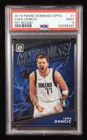 Luka Doncic 2019-20 Donruss Optic My House #1 (PSA 9) at PristineAuction.com