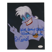 Pat Carroll Signed "The Little Mermaid" 8x10 Photo Inscribed "With Every Good Wish" & "Ursula" (JSA) at PristineAuction.com