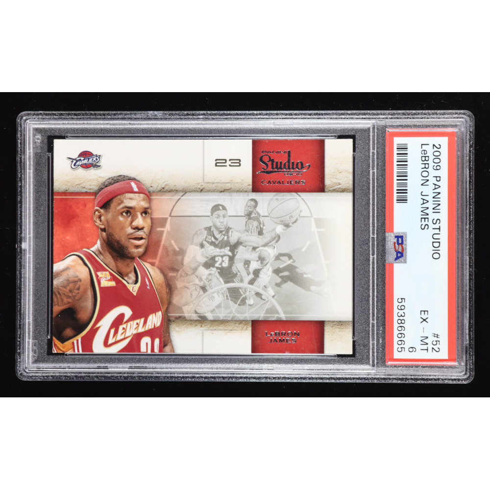 LeBron James 2009-10 Studio #52 (PSA 6) at PristineAuction.com