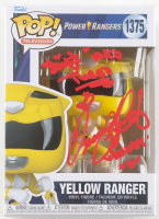 Tracy Lynn Cruz Signed "Power Rangers" #1375 Yellow Ranger Funko Pop! Vinyl Figure Inscribed "Shift Into Turbo" & "Ashley" (JSA) at PristineAuction.com