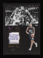 Grant Hill 2015-16 Panini Noir Acetate Materials Prime Tag #ANGH #4/5 at PristineAuction.com