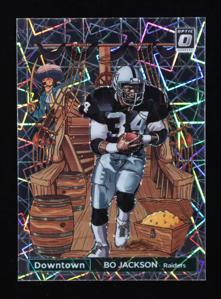 Bo Jackson 2022 Donruss Optic Downtown #13