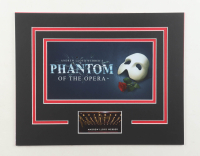 Andrew Lloyd Webber Signed "The Phantom of the Opera" 11x14 Custom Matted Cut Display (ACOA) at PristineAuction.com