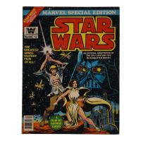 1977 "Marvel Special Edition Featuring: Star Wars" Issue #1 Marvel Whitman Imprint Comic Book at PristineAuction.com