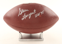 Steve Largent Signed NFL Football With Display Stand Inscribed "HOF '95" (TriStar) at PristineAuction.com