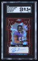 Ray Lewis 2025 Leaf Signature Series Lava Red #BARL2 #1/1 (SGC 9.5 | Autograph Graded SGC 10) at PristineAuction.com