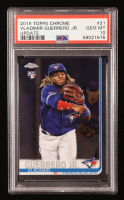 Vladimir Guerrero Jr. 2019 Topps Chrome Update #21 RC (PSA 10) at PristineAuction.com