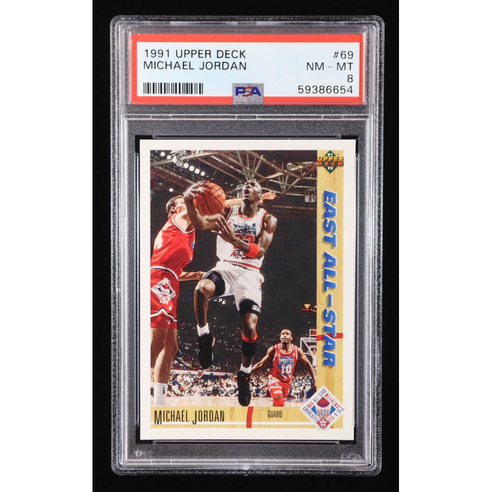 Michael Jordan 1991-92 Upper Deck #69 AS (PSA 8) at PristineAuction.com