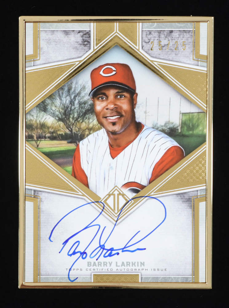 Barry Larkin 2019 Topps Transcendent Autographs #TCABL #25/25