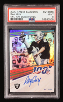 Ray Guy 2020 Panini Illusions NFL 100 Signatures #1 (PSA 9) at PristineAuction.com