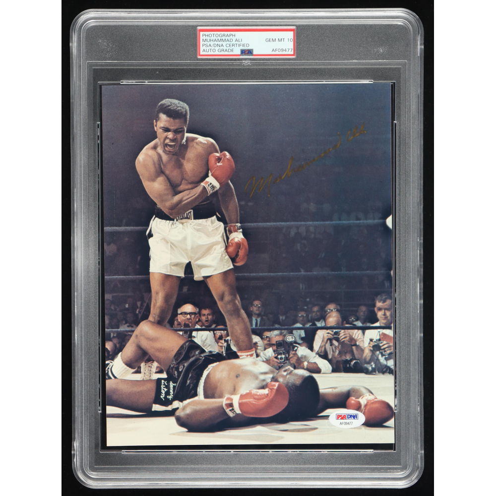 Ali 366 Muhammad Ali Signed Vintage 8x10 Photo (PSA | Auto 10) | Pristine Auction