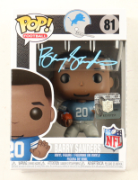 Barry Sanders Signed Lions #81 Funko Pop! Vinyl Figure (Schwartz) at PristineAuction.com