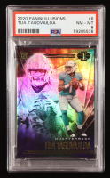 Tua Tagovailoa 2020 Panini Illusions #6 RC (PSA 8) at PristineAuction.com