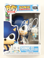 Jaleel White Signed "Sonic The Hedgehog" #1036 Sonic With Hero Chao Funko Pop! Vinyl Figure (Schwartz) at PristineAuction.com