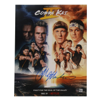 Ralph Macchio Signed "Cobra Kai" 11x14 Photo (Beckett) at PristineAuction.com