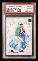 Tua Tagovailoa 2020 Donruss White Hot Rookies #WHTT RC (PSA 10) at PristineAuction.com