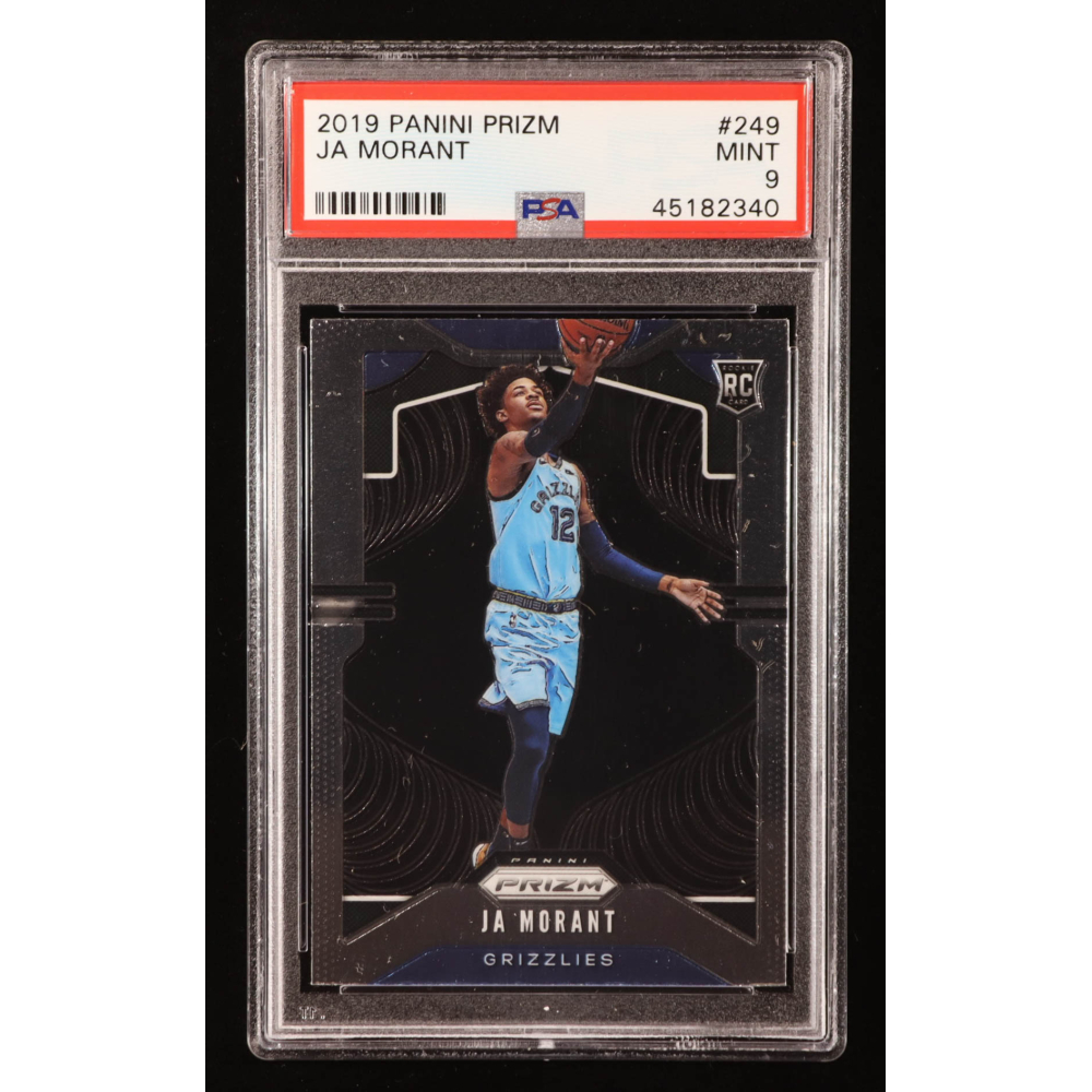 Ja Morant 2019-20 Panini Prizm Rookie Variations #249 RC (PSA 9) at PristineAuction.com