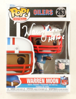 Warren Moon Signed Oilers #263 Funko Pop! Vinyl Figure Inscribed "HOF 06" (Schwartz) at PristineAuction.com