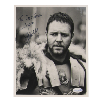 Russell Crowe Signed "Gladiator" 8x10 Photo Inscribed "Love" (ACOA) at PristineAuction.com