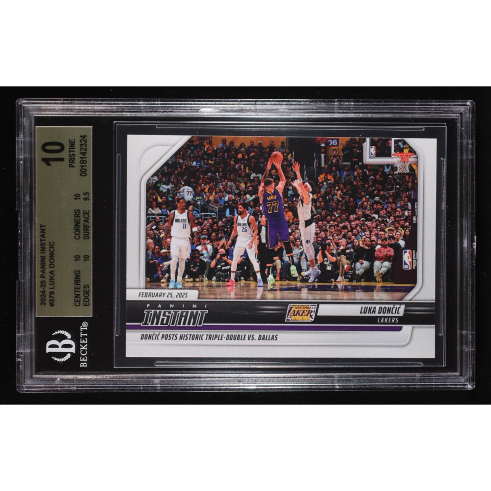 Luka Doncic 2024-25 Panini Instant #379 (BGS 10) at PristineAuction.com